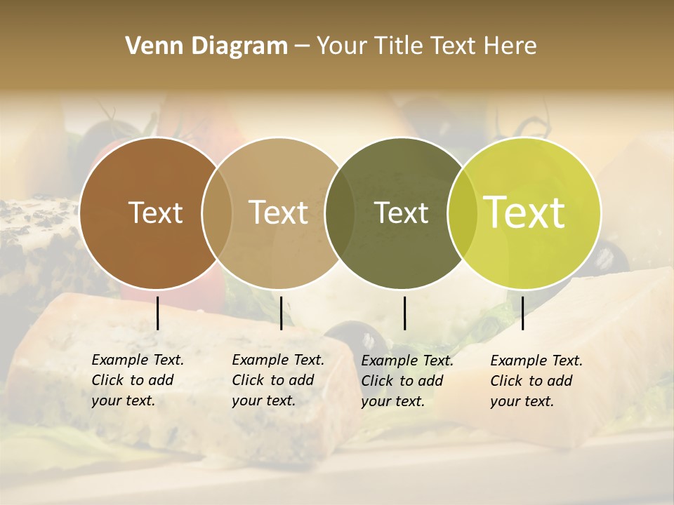 Gusto Alimentaci Gastronom PowerPoint Template