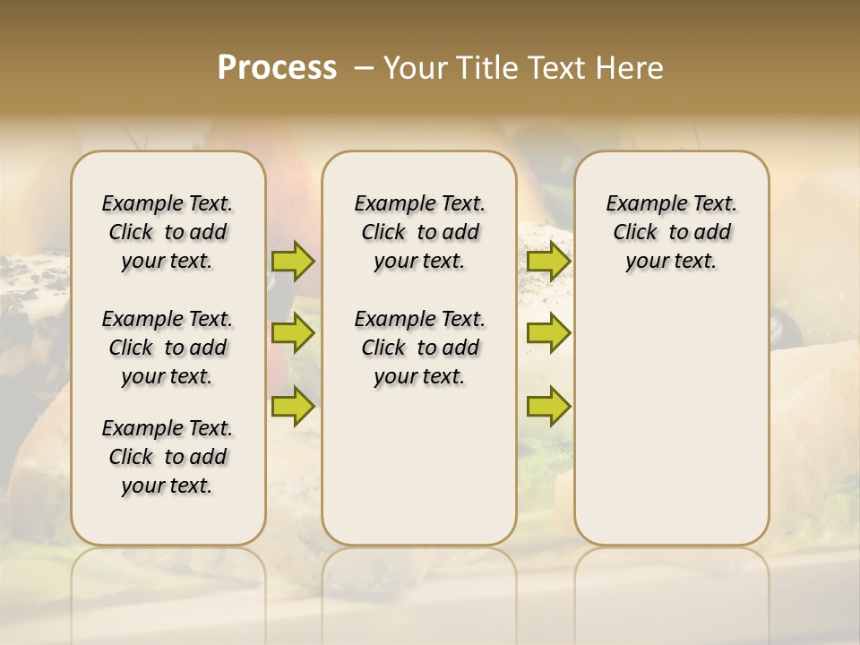 Gusto Alimentaci Gastronom PowerPoint Template