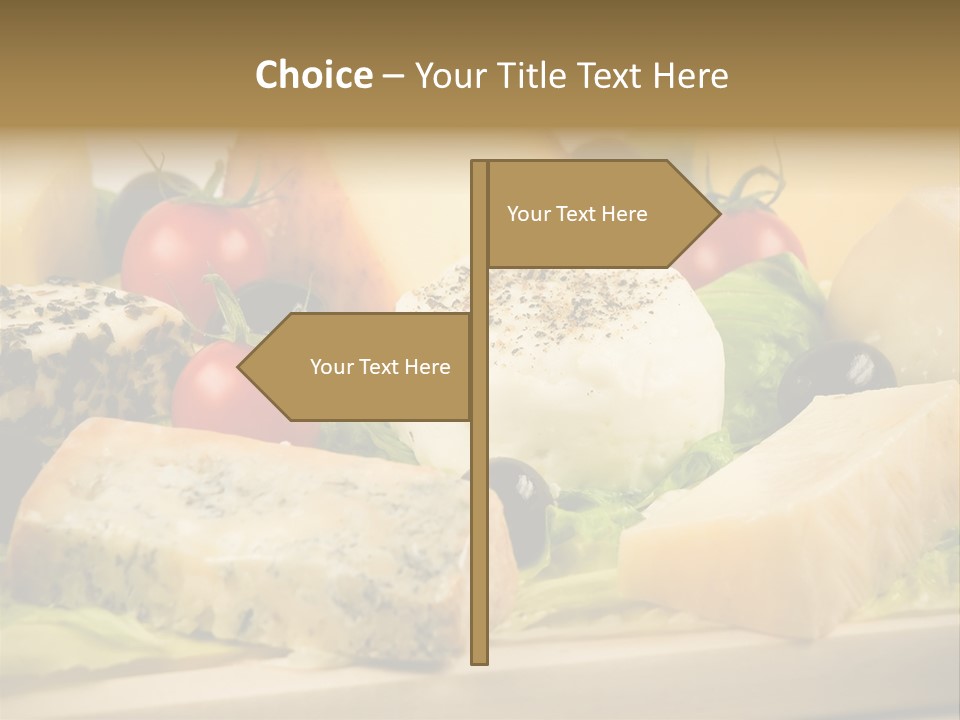Gusto Alimentaci Gastronom PowerPoint Template