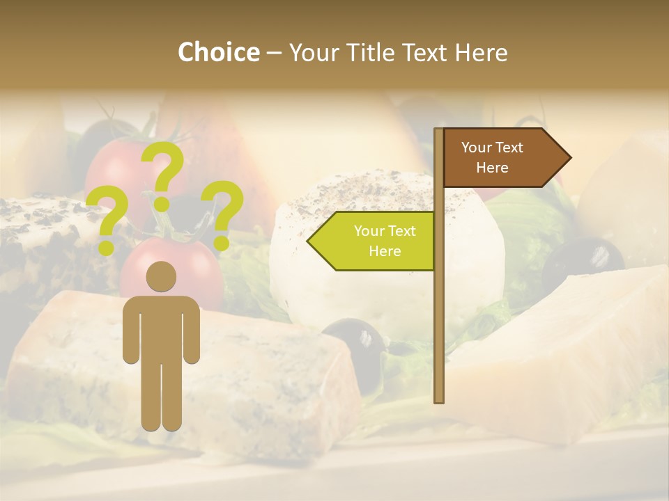 Gusto Alimentaci Gastronom PowerPoint Template