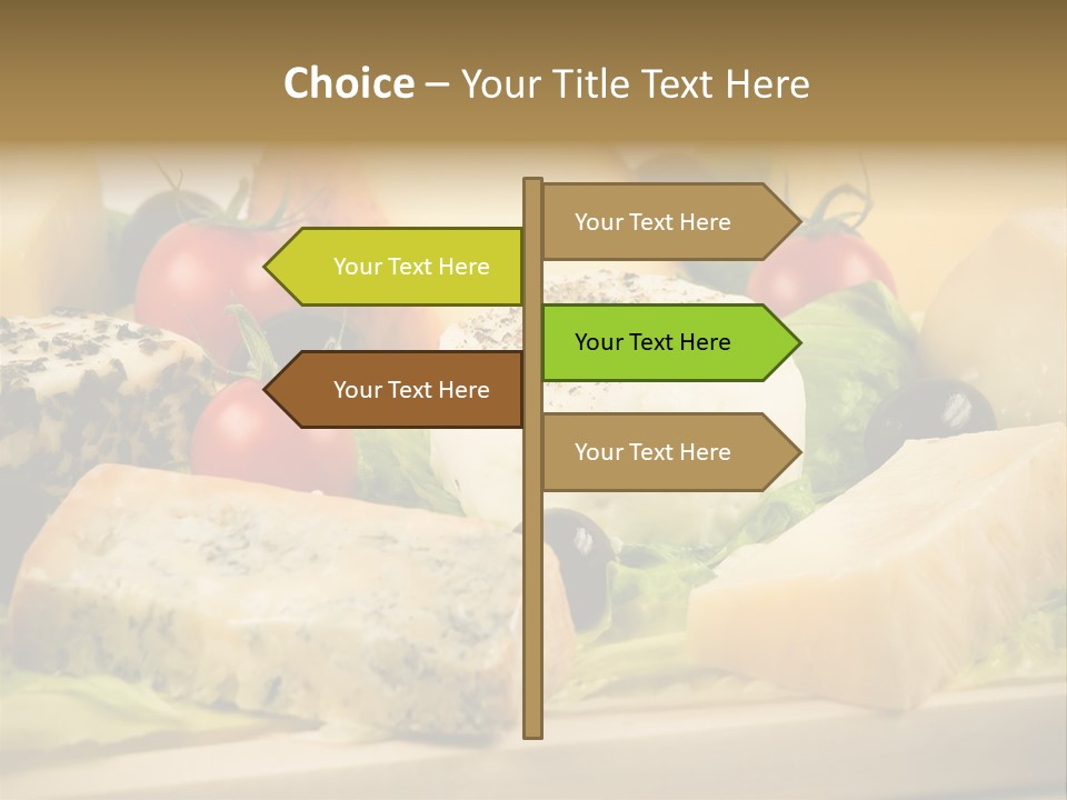 Gusto Alimentaci Gastronom PowerPoint Template