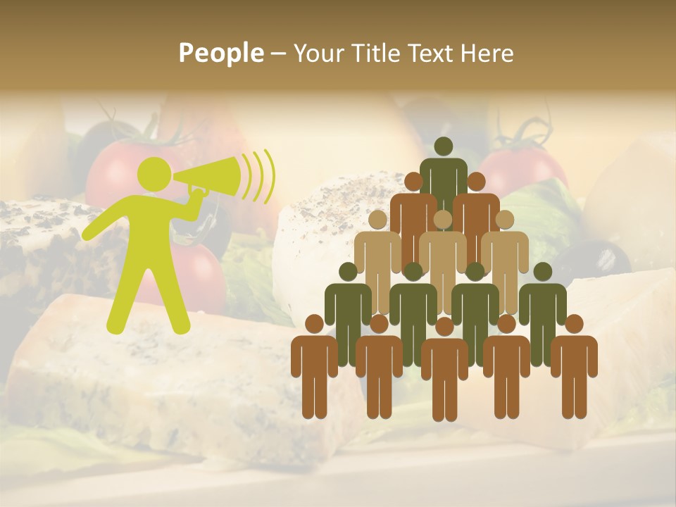 Gusto Alimentaci Gastronom PowerPoint Template