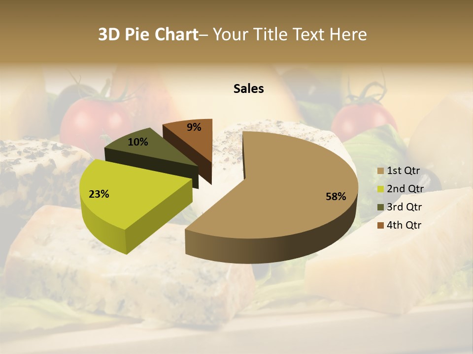 Gusto Alimentaci Gastronom PowerPoint Template