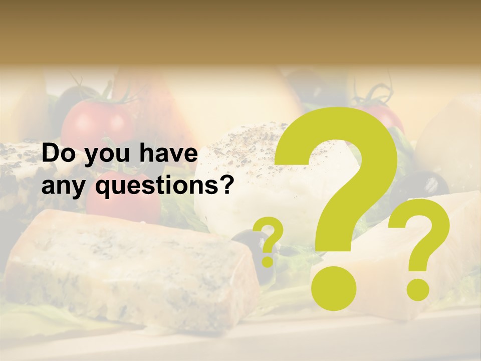 Gusto Alimentaci Gastronom PowerPoint Template