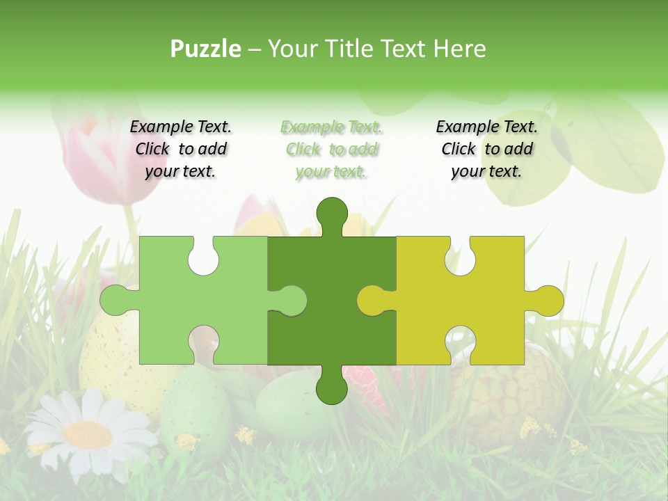 Drau Blumen Bunte PowerPoint Template