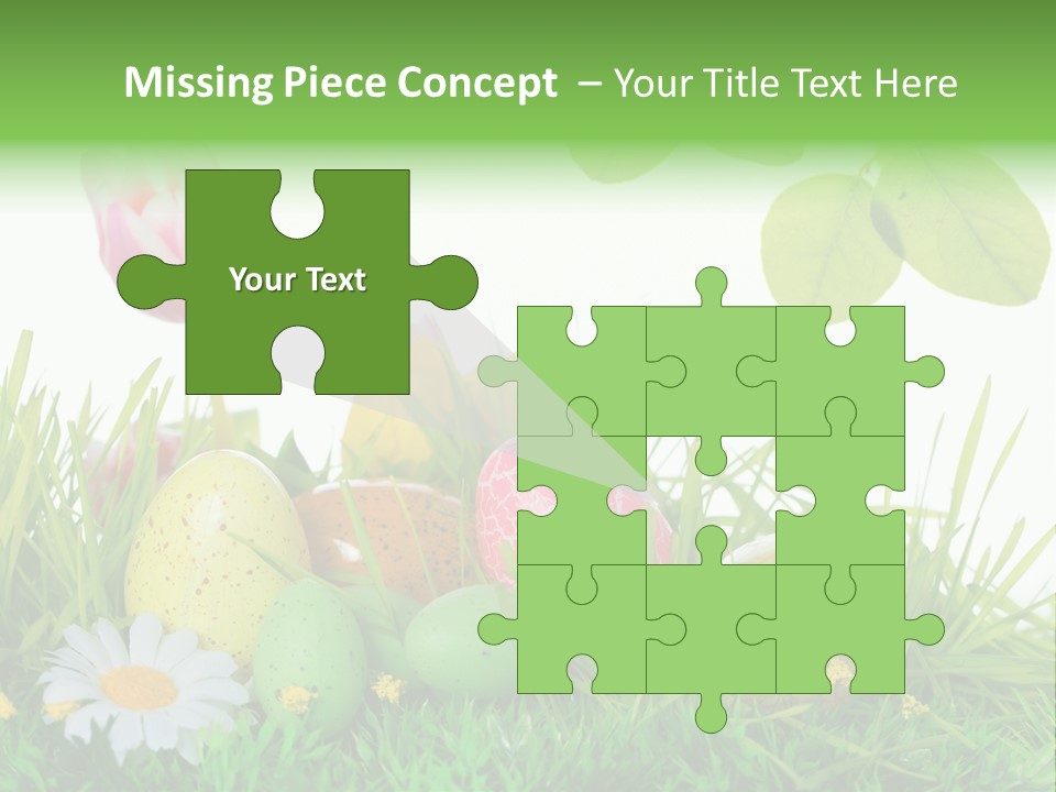 Drau Blumen Bunte PowerPoint Template