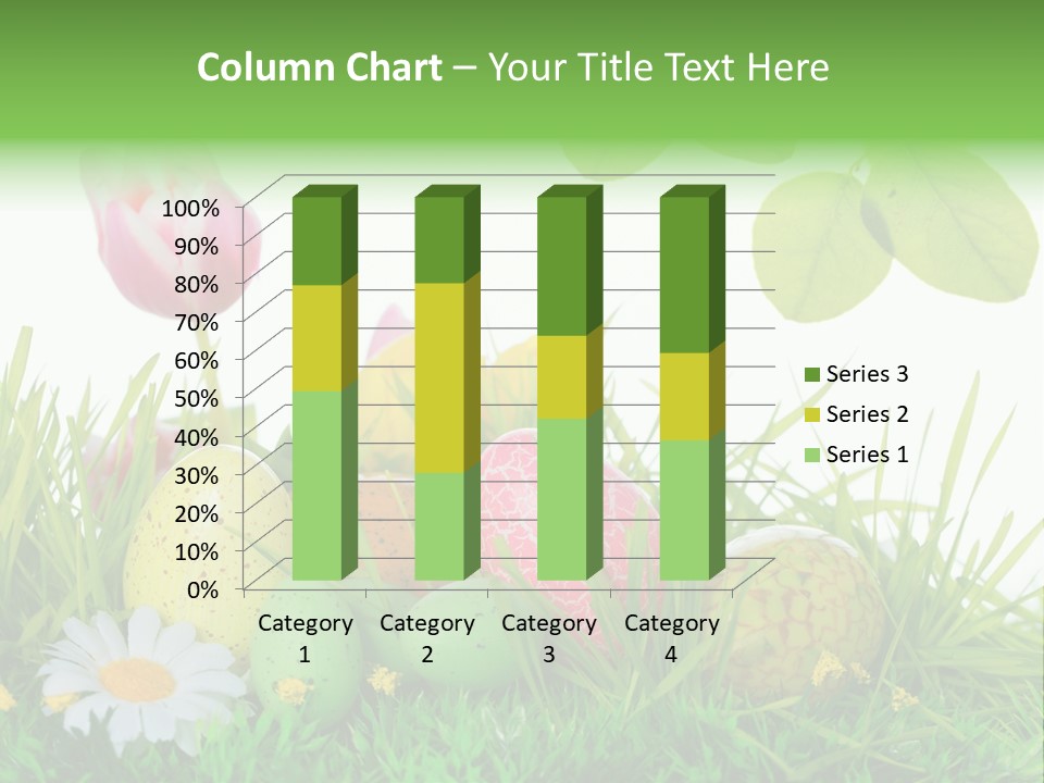 Drau Blumen Bunte PowerPoint Template