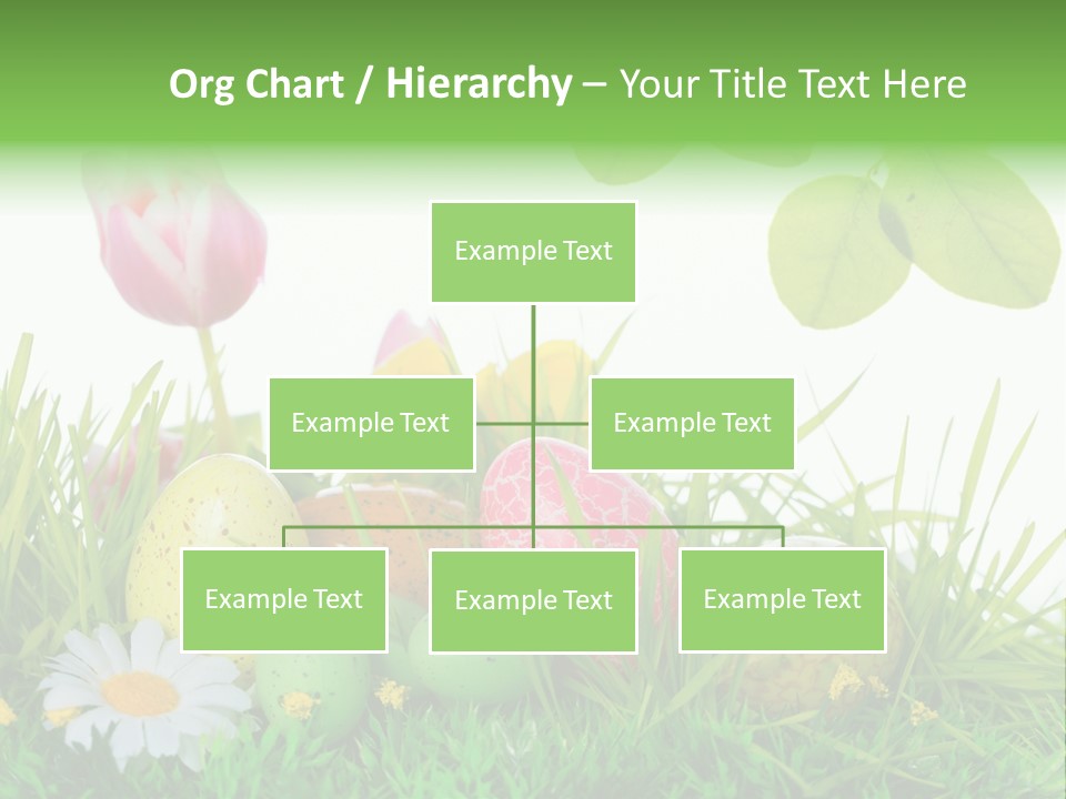 Drau Blumen Bunte PowerPoint Template