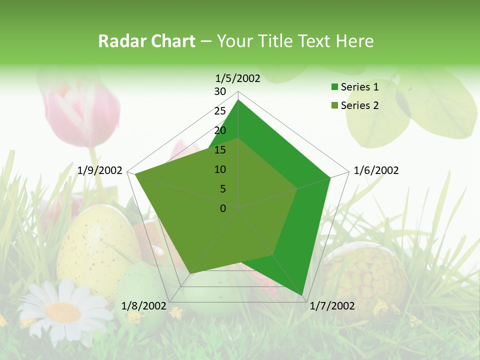 Drau Blumen Bunte PowerPoint Template