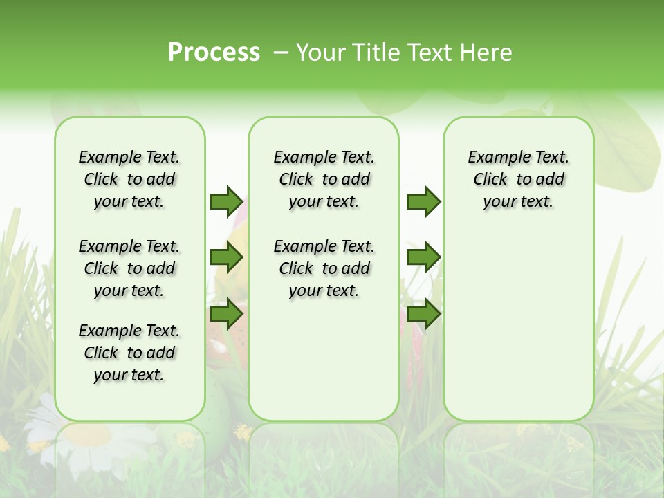 Drau Blumen Bunte PowerPoint Template