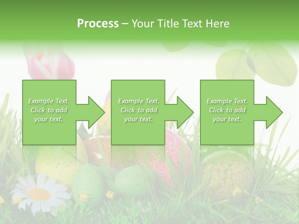 Drau Blumen Bunte PowerPoint Template