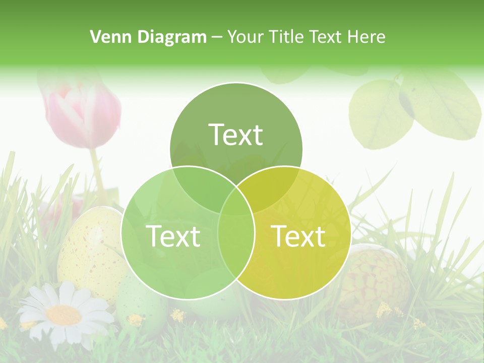 Drau Blumen Bunte PowerPoint Template