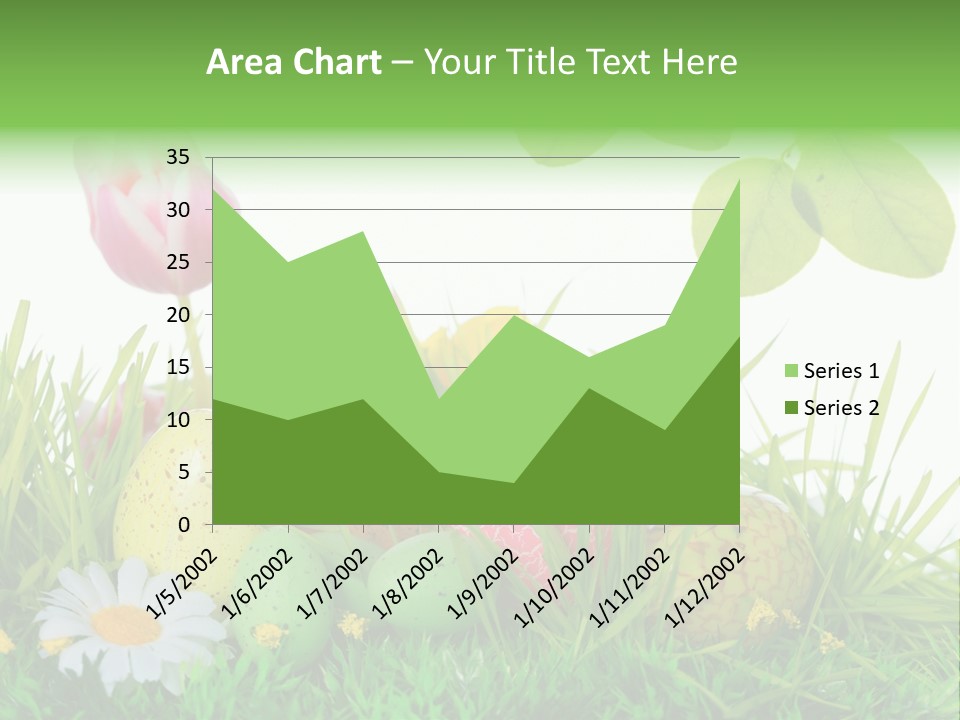 Drau Blumen Bunte PowerPoint Template