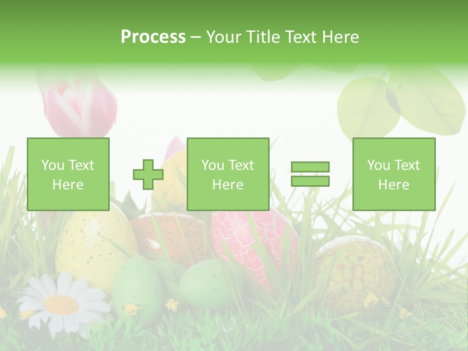 Drau Blumen Bunte PowerPoint Template