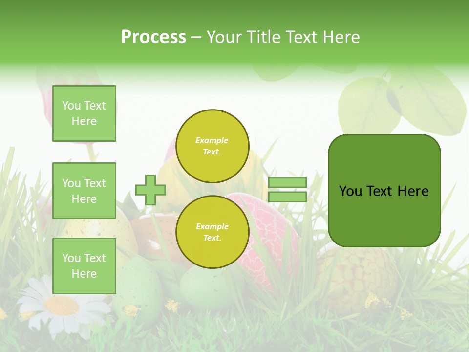 Drau Blumen Bunte PowerPoint Template