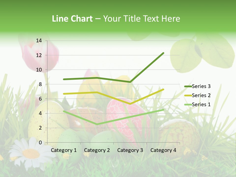 Drau Blumen Bunte PowerPoint Template