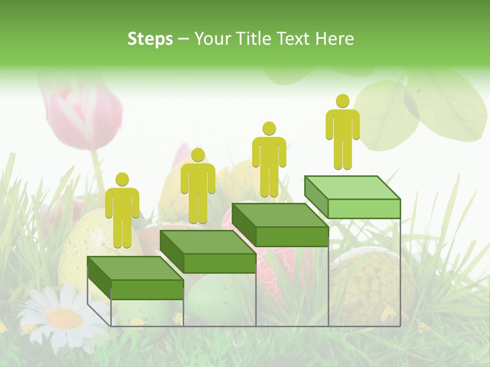 Drau Blumen Bunte PowerPoint Template