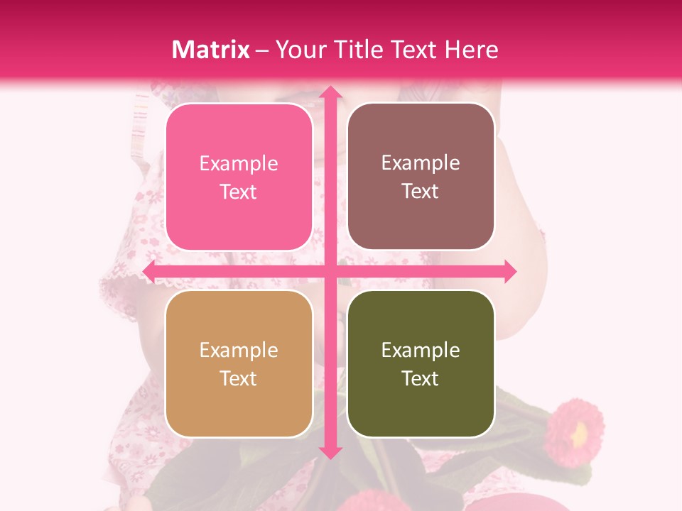 Newborn Freude Pink PowerPoint Template