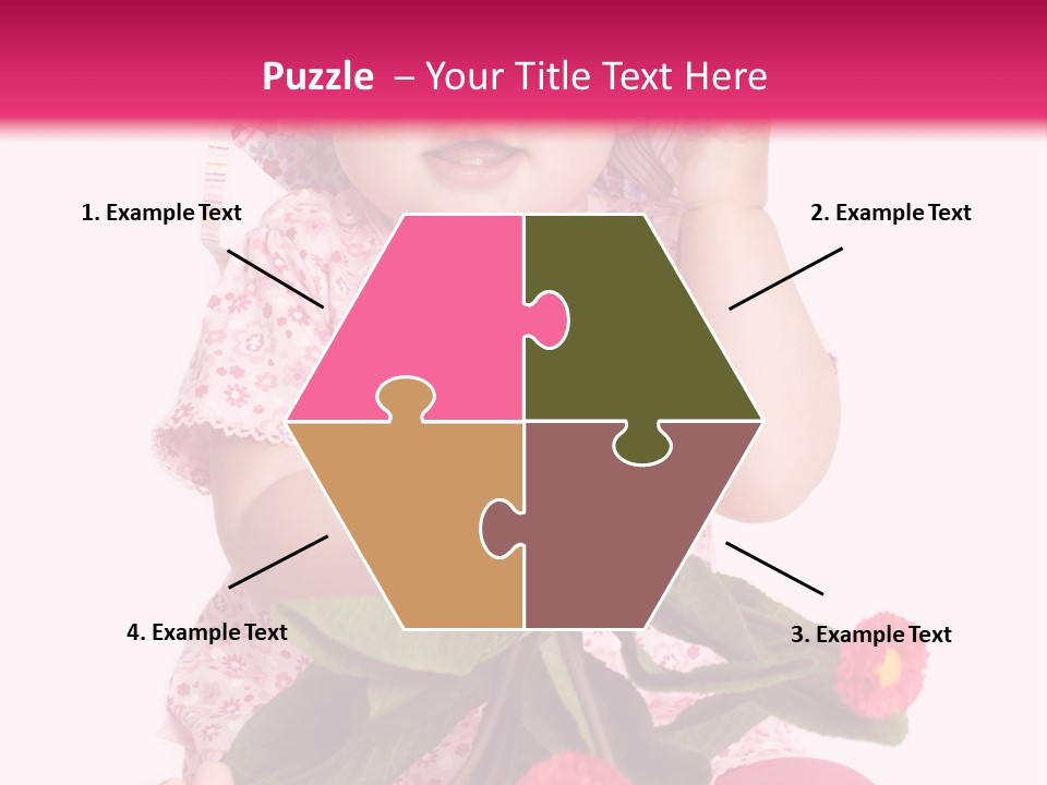 Newborn Freude Pink PowerPoint Template