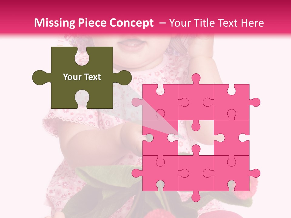 Newborn Freude Pink PowerPoint Template