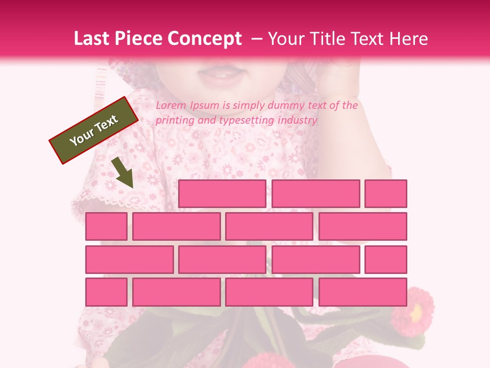Newborn Freude Pink PowerPoint Template