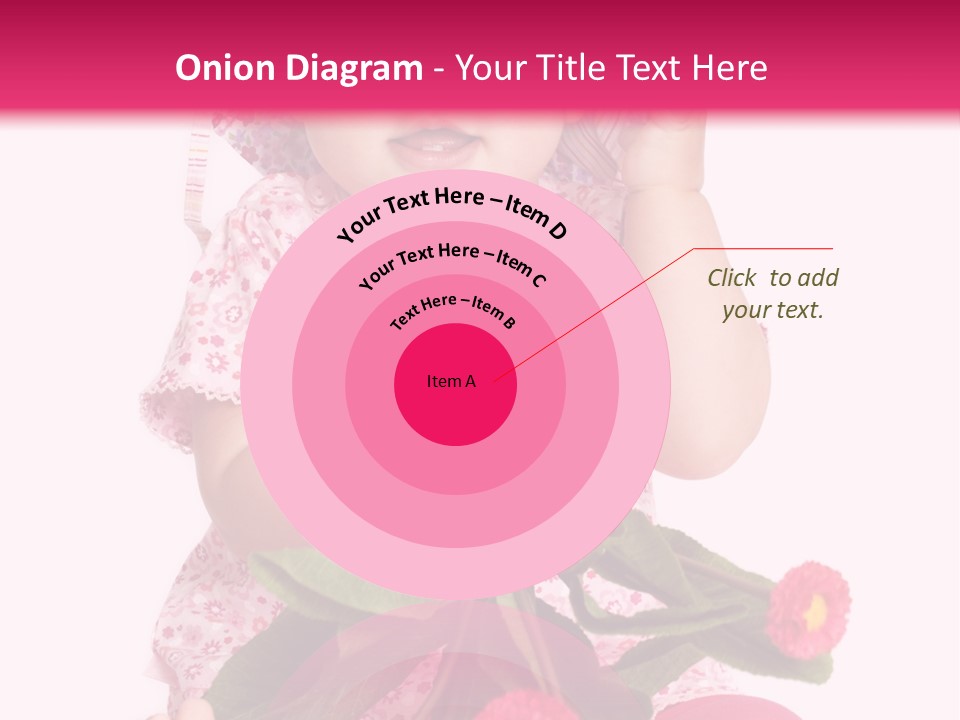 Newborn Freude Pink PowerPoint Template