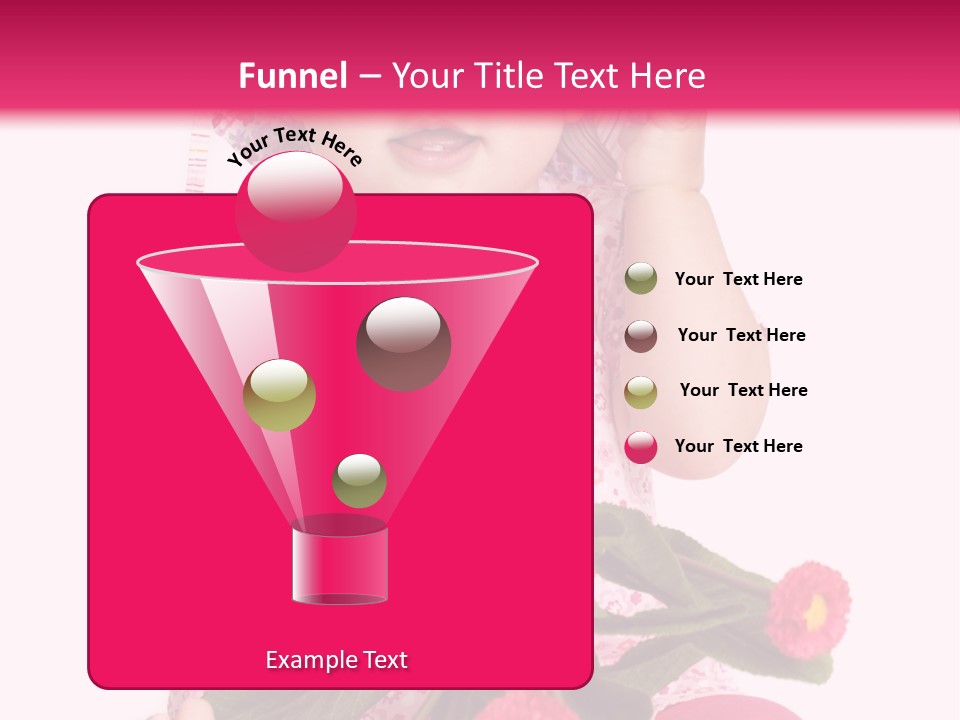 Newborn Freude Pink PowerPoint Template