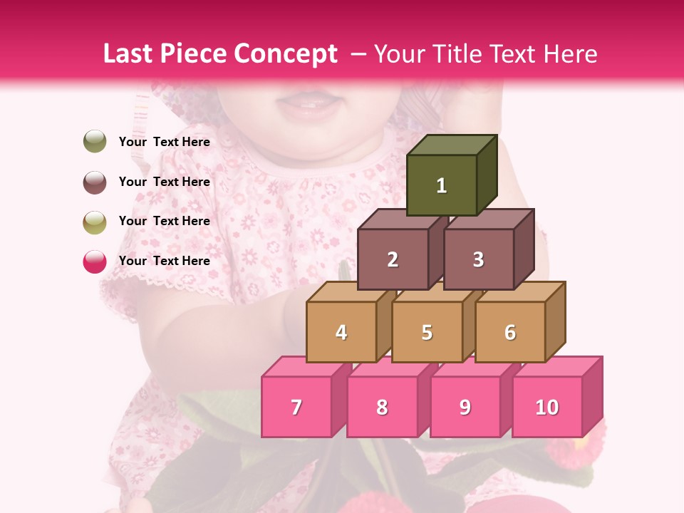 Newborn Freude Pink PowerPoint Template