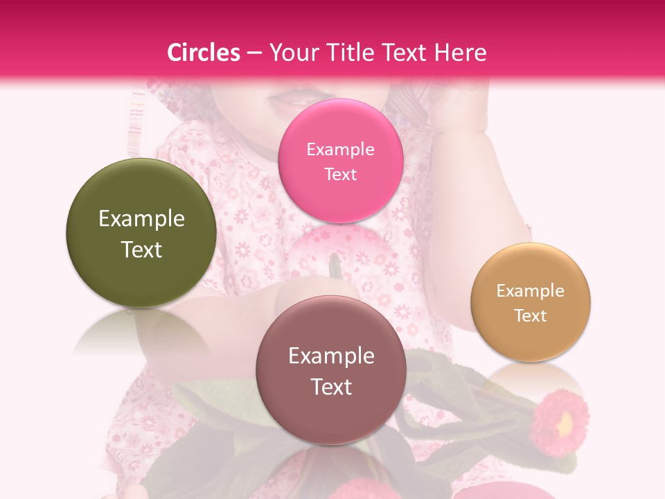 Newborn Freude Pink PowerPoint Template