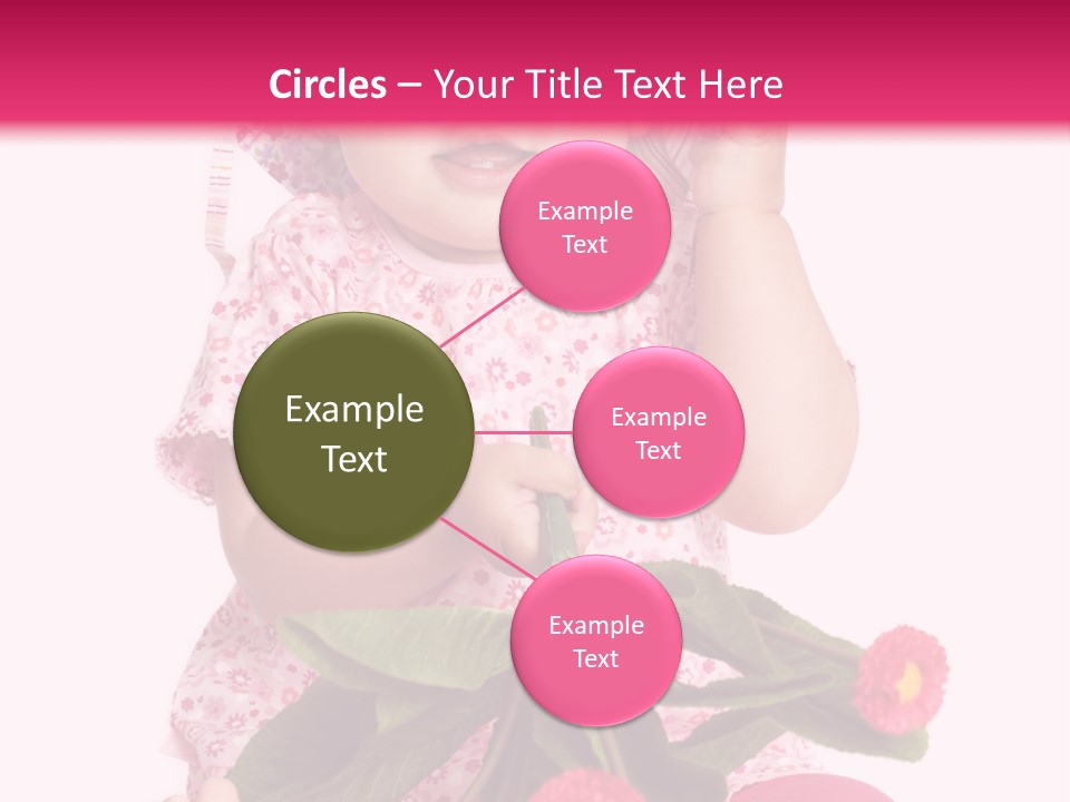 Newborn Freude Pink PowerPoint Template