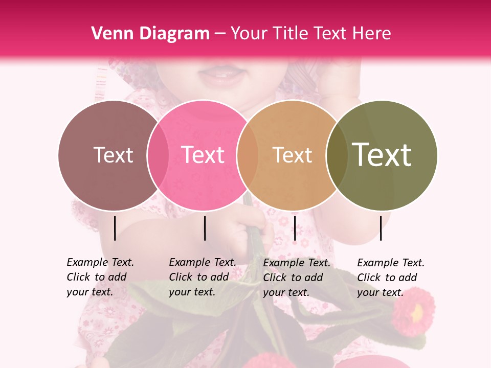 Newborn Freude Pink PowerPoint Template