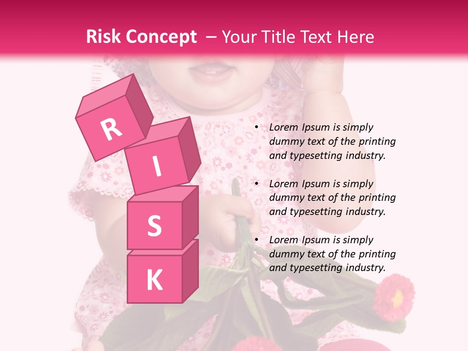 Newborn Freude Pink PowerPoint Template