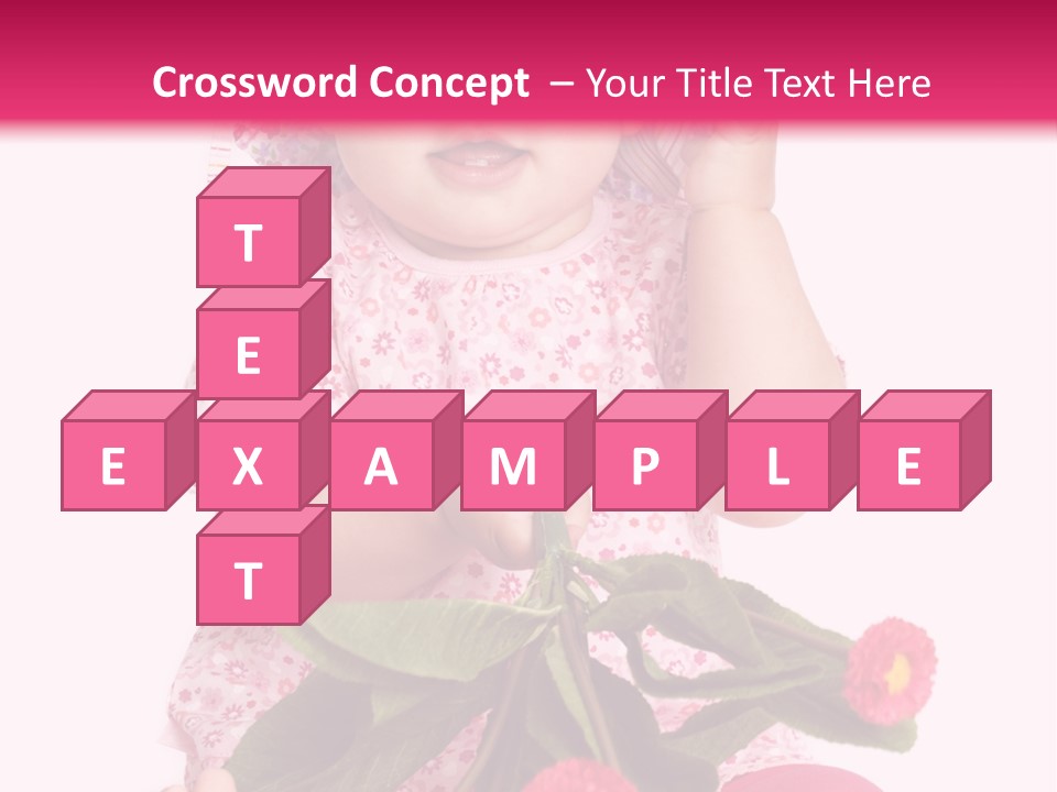 Newborn Freude Pink PowerPoint Template