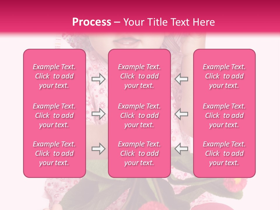 Newborn Freude Pink PowerPoint Template