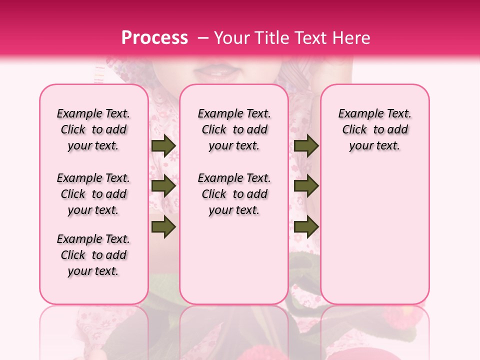 Newborn Freude Pink PowerPoint Template