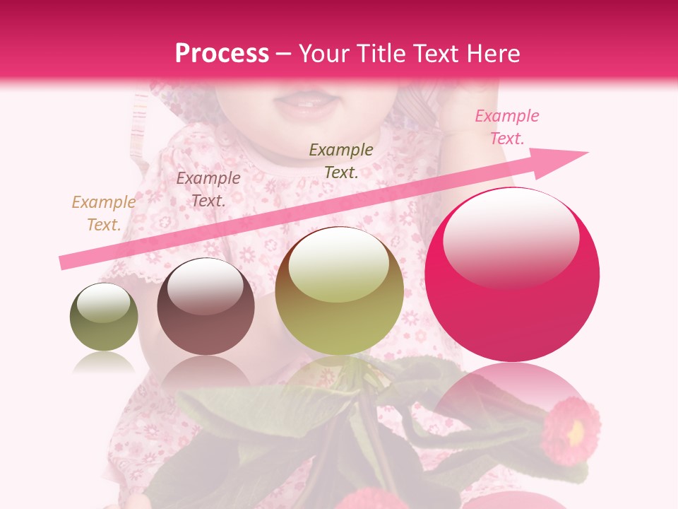Newborn Freude Pink PowerPoint Template