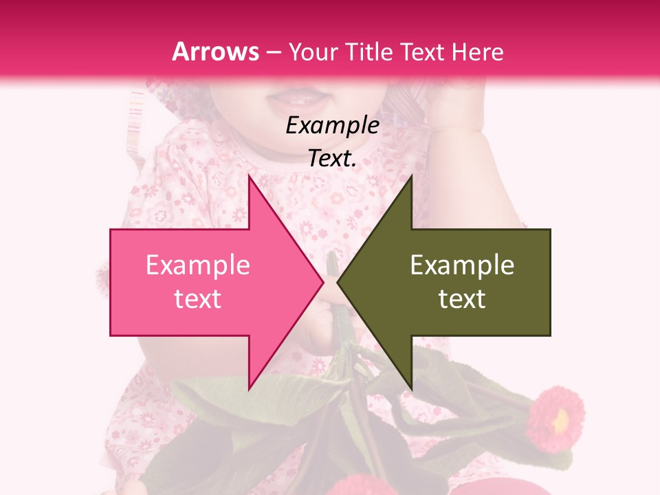 Newborn Freude Pink PowerPoint Template