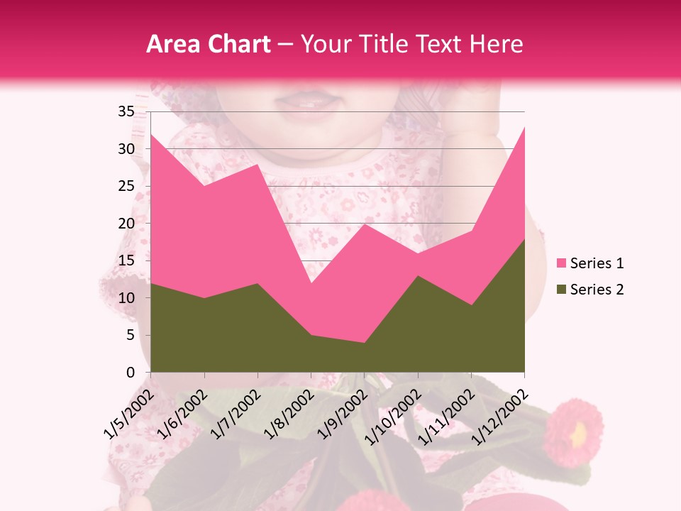 Newborn Freude Pink PowerPoint Template