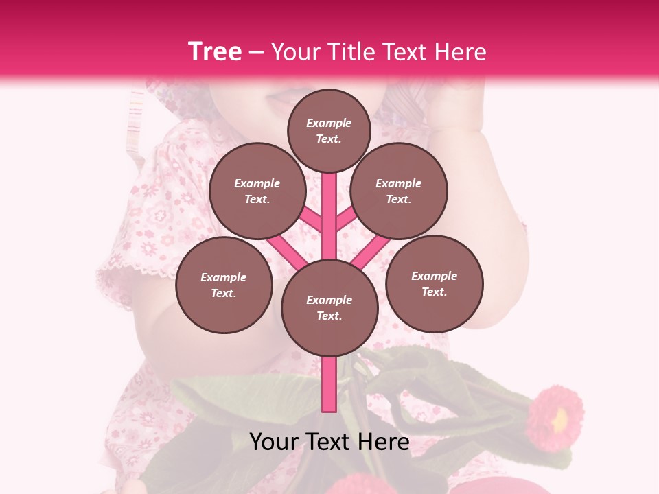Newborn Freude Pink PowerPoint Template