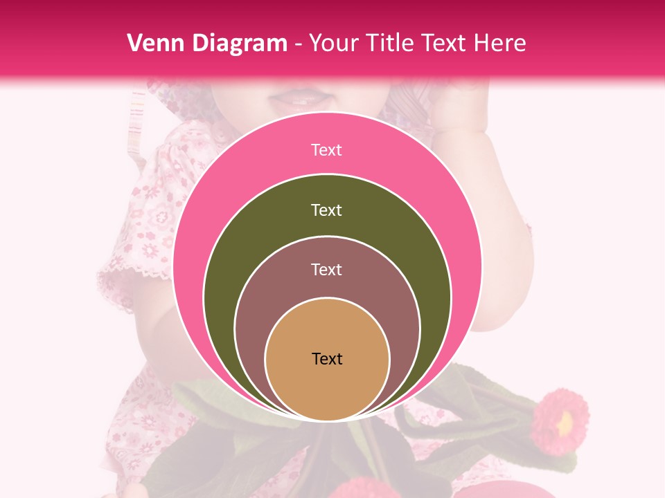 Newborn Freude Pink PowerPoint Template