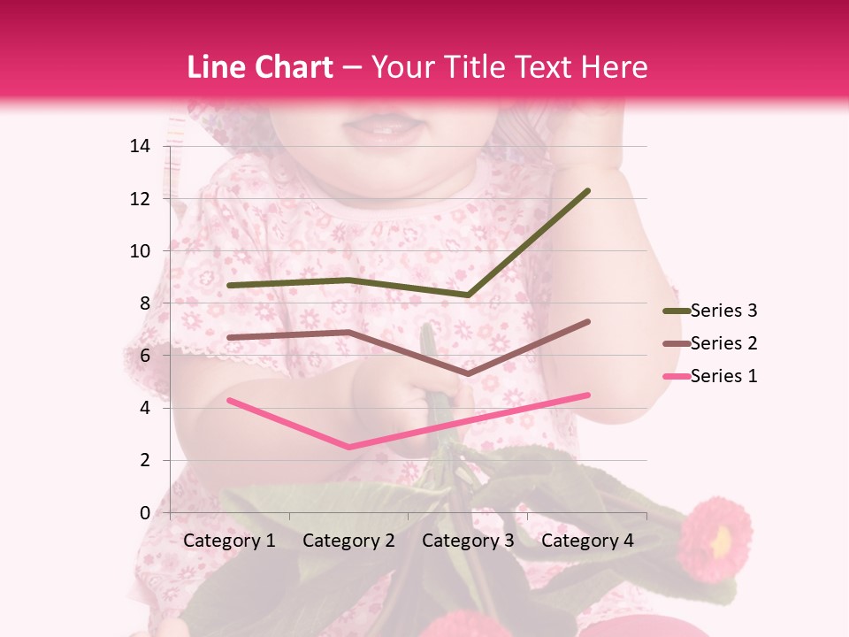 Newborn Freude Pink PowerPoint Template