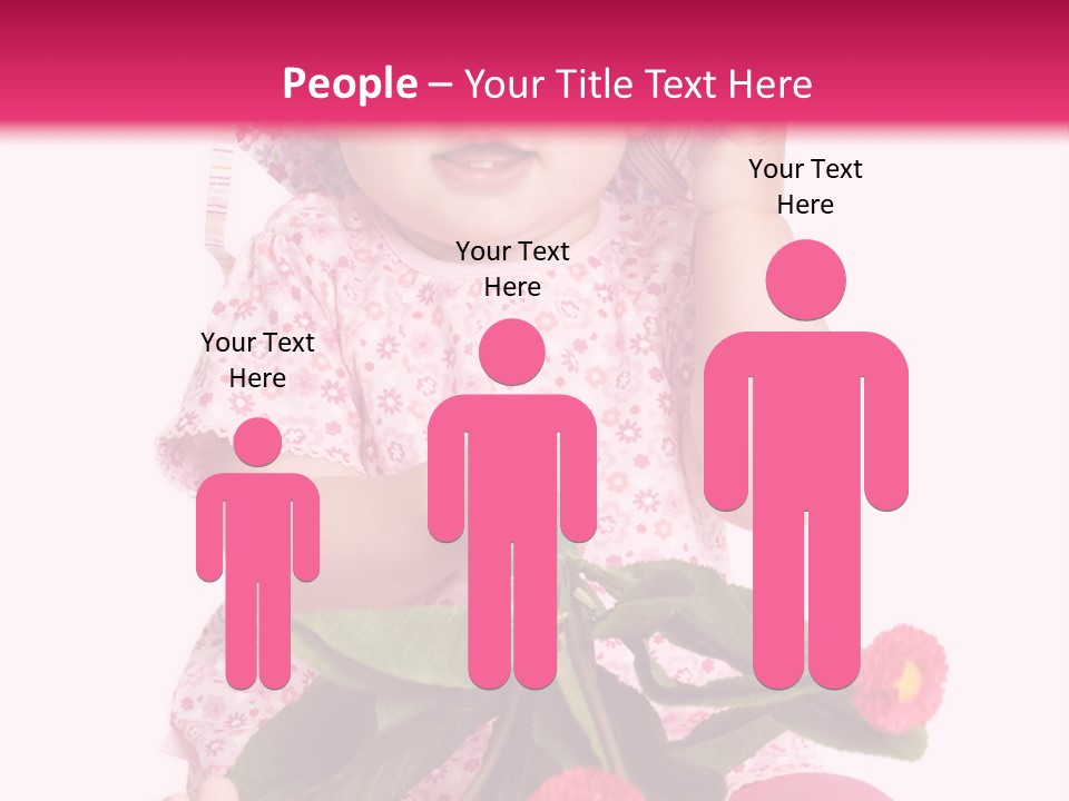 Newborn Freude Pink PowerPoint Template