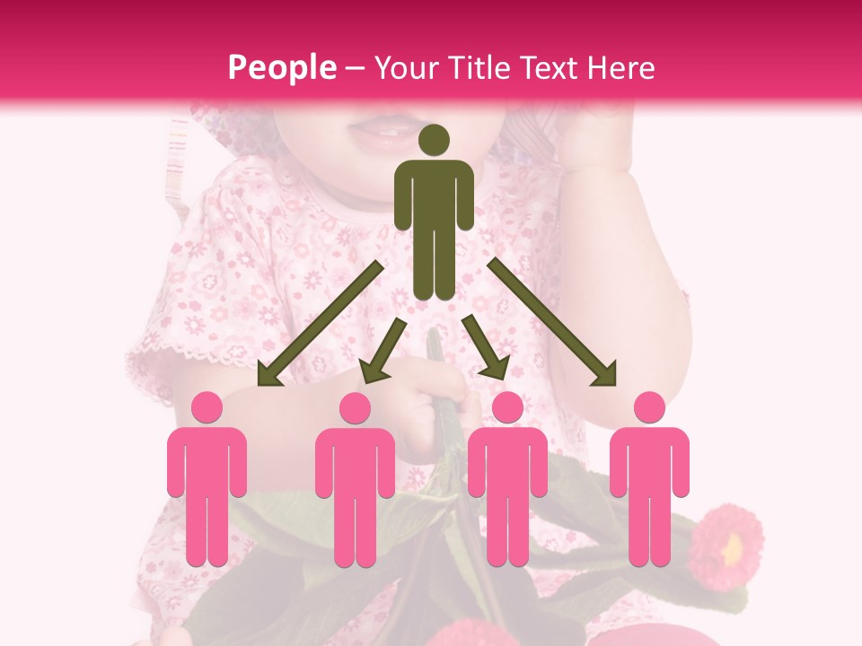 Newborn Freude Pink PowerPoint Template