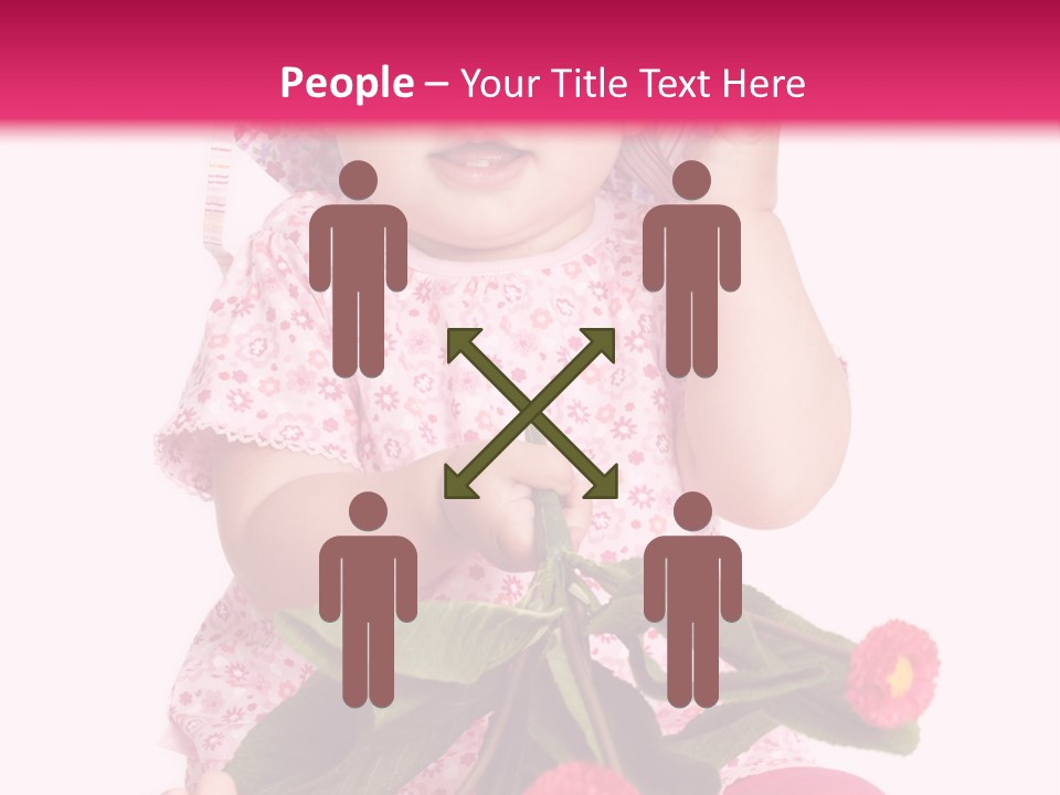 Newborn Freude Pink PowerPoint Template