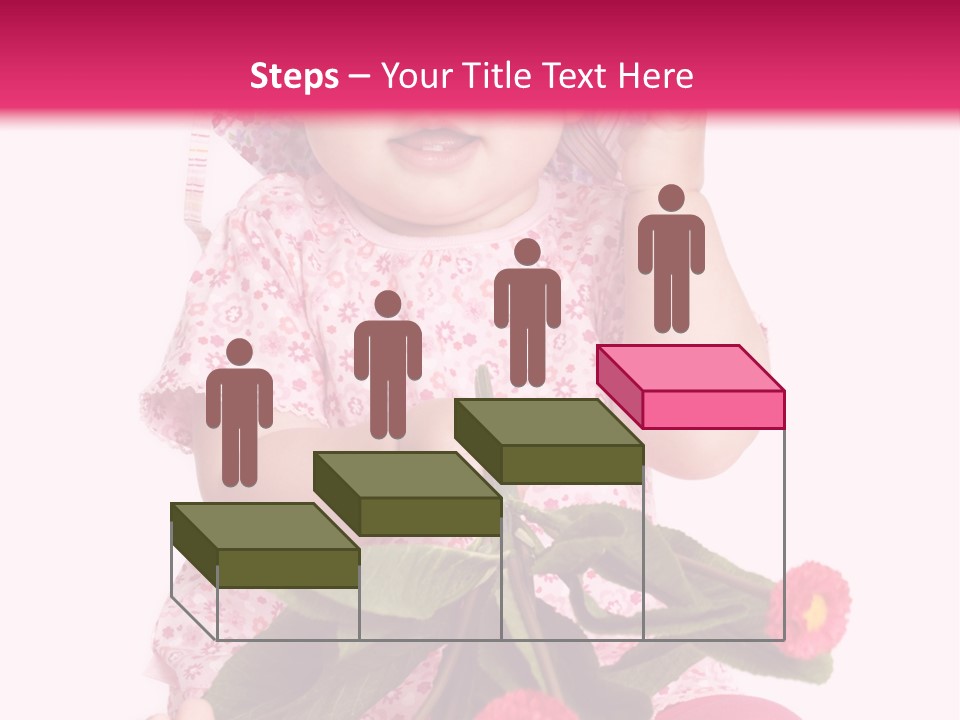 Newborn Freude Pink PowerPoint Template