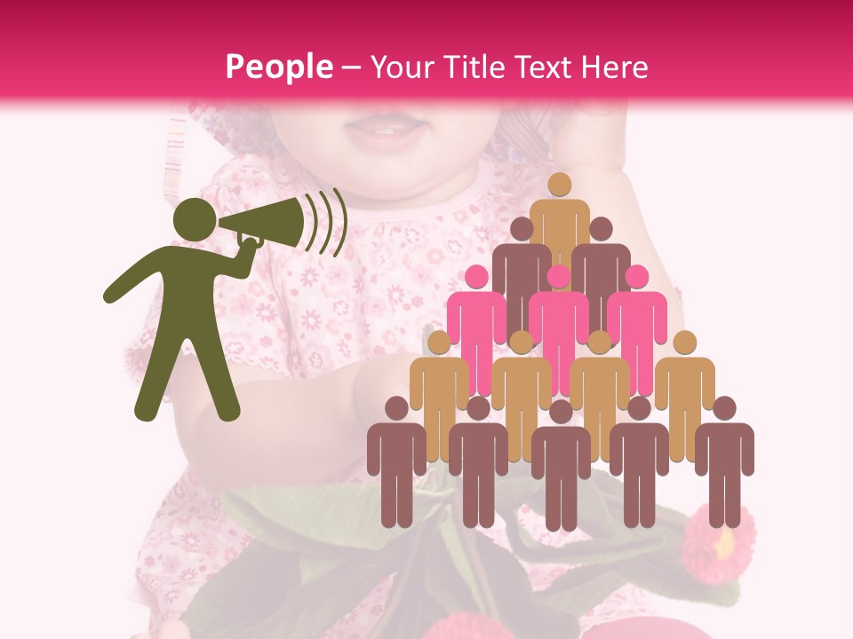 Newborn Freude Pink PowerPoint Template