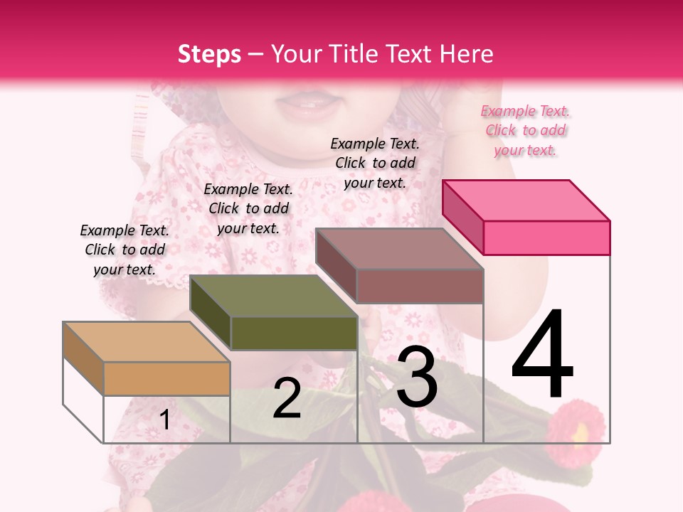 Newborn Freude Pink PowerPoint Template