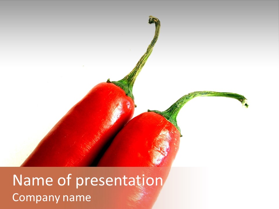 Ern Chili Essen PowerPoint Template