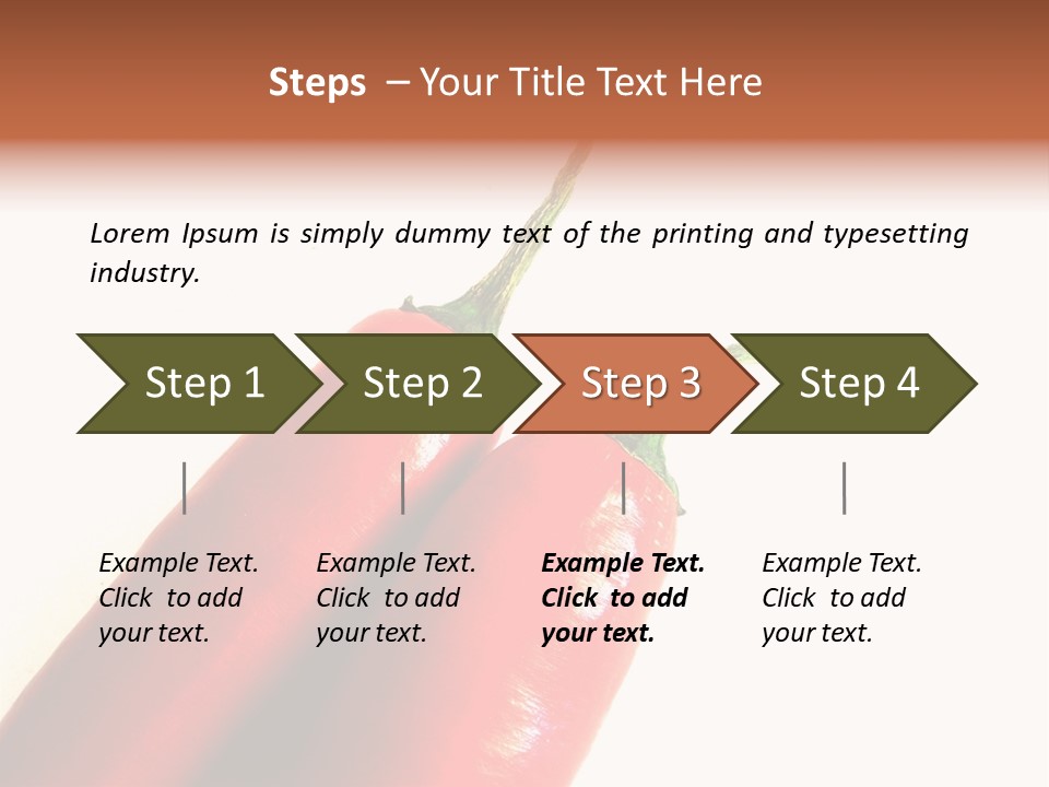 Ern Chili Essen PowerPoint Template