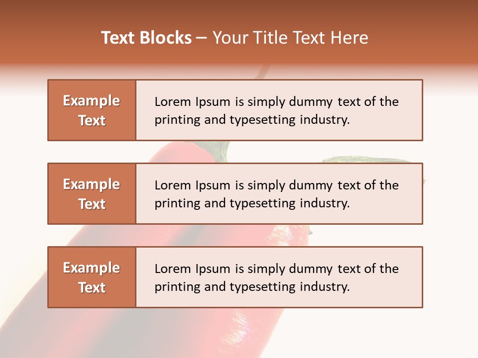 Ern Chili Essen PowerPoint Template